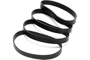 Ruimou 4 correas de transmisión para aspiradora 12675000002729 (circunferencia de 290 mm, ancho de 12,5 mm) compatible con Black & Decker/Hoover/Goblin/Beldray