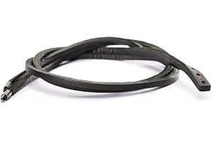 Trollbeads Bransoletka skórzana czarna