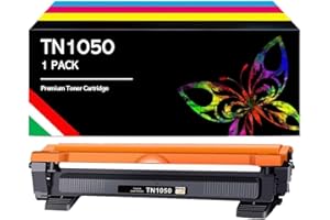 AMG SALES Toner Compatibile per Brother TN1050 TN-1050 cartucce per DCP-1612W HL-1110 HL-1210W HL-1112 HL-1212W DCP-1510 DCP-1610W MFC-1810 MFC-1910W DCP-1512 (Nero, 1-Pack)