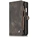 Produktbild iPhone/Samsung Leder Handytasche Case Hülle Geldbörse mit Kartenfach abnehmbar Magnet Handy Schutzhülle für iPhone 6 Plus /iPhone 6S Plus in Grau