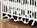 SheetWorld - Crib Skirt (28 x 52) - Black Cow - Made In USA by sheetworld