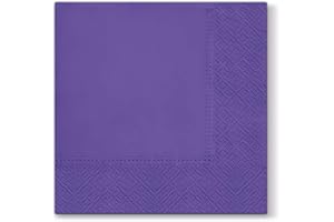 SCREWS CITY Lilac Paper Napkins Quality Decorative Serviettes 3ply 33cm x 33cm (Pack of 20)