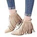 Produktbild Stiefel Quaste Frauen Damen Herbst Winter Stiefel Mode Knöchel Feste Fringe Martin Bootie Kurze Stiefel