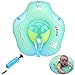 Produktbild GEYUEYA Home Kleinkind Kinder Schwimmender Schwimmen Ring mit Pumpe Aufblasbarer Baby Schwimmring Schwimmhilfe Schwimmsitz für 6-30 Monate altes Baby blau Ausbildung