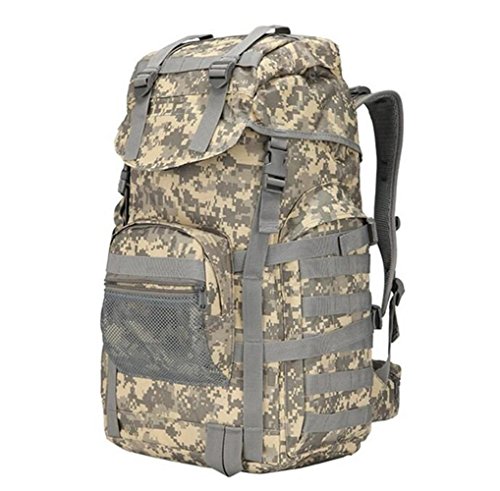 GOUQIN Outdoor Rucksack Klassische Mode Von Outdoor Dual Umhängetaschen Reiten Klettern Große Wasserdichte Taschen 1 Camouflage
