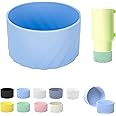 Silicone Boot for Stanley 40 30 oz, Protective Silicone Boot for Stanley Tumblers, Cup Bottom Sleeve Bottom Protector for Stanley 7.5cm 2.95 inch Diameter Water Bottle Accessories (Blue)