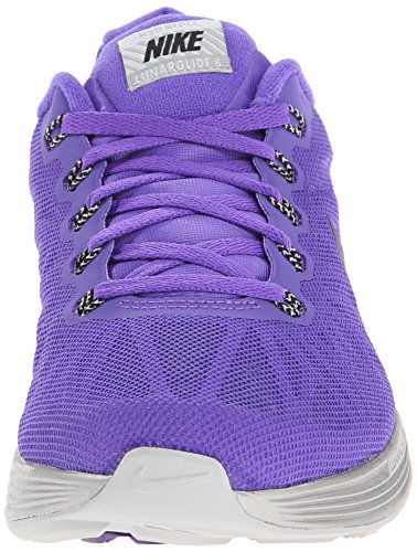 NIKE Wmns Nike Lunarglide 6 Flash Womens Running Shoes Wmns Nike Lunarglide 6 Flash Hyper Grape/Black-Rflct Silver 4 UK, 37.5 EU