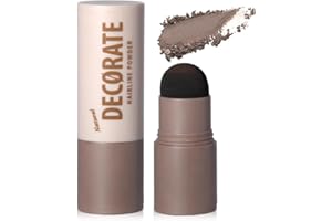 GXGM Polvere per capelli,ritocco ricrescita capelli,copertura rapida dei capelli diradati in pochi secondi,Polvere per uomini e donne (dark brown)