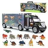 🍨Juguetes Educativos: Estas figuras de dinosaurios y animales con un diseño vívido y varias poses son buenas para realzar la imaginación y fomentar las curiosidades de los niños. Inspirarán a los niños a saber más sobre los dinosaurios y la naturaleza.