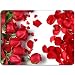 Produktbild (Präzision gesäumt) Rosen und Blumenblätter Mousepad - Nicht Beleg-Mausunterlage