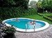 Produktbild Pool interrata Oval mt5,25 X 3,20 X 1,20h Platten Stahl Komplett mit Zubehör
