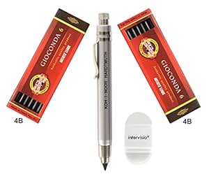 Koh-I-Noor 5359 Fallminenstift 5,6 mm Set 4865 2B + 6B - Shop
