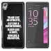 Produktbild Graphic4You Train Like An Athlete Win Like A Champion Englisch Zitat Nachricht Harte Dünn Hülle Tasche Schale Schutzhülle für Sony Xperia X Performance