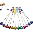 MRTURK REVHQ Clackers Ball Lato Lato Toy, Swinging Balls on A String Rope, Click Clacks Noise Maker Party Favours, Fine Motor Skills Toys Hands on Abilities, Novelty Gifts for Boys and Girls, 6 PCS