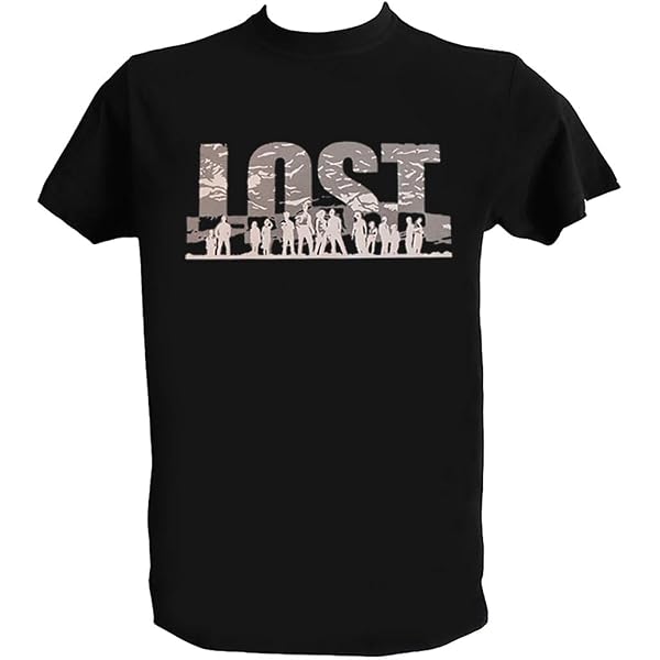Lost Die Flamme - Maglietta con logo Dharma Initiative bianco XL