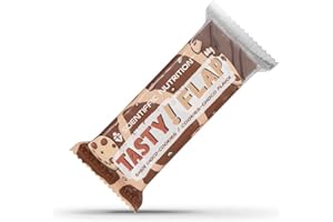 MST SCIENTIFFIC NUTRITION Scientiffic Nutrition – Tasty Flap, Barritas Energéticas de Avena Perfectas para Quienes Necesitan Aumentar su Ingesta de Calorías - Sabor Choco-Cookies, 60g.