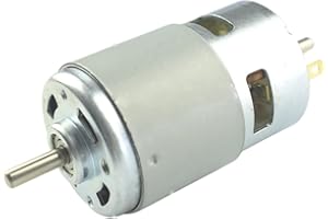 CONQUERALL 775 Gleichstrommotor mit hohem Drehmoment 12V/24V 4000-8000RPM Doppelt gelagert Hochgeschwindigkeitsmotor für Schleifmaschinen Staubsauger Drehbänke Schleifmaschinen Handbohrmaschinen