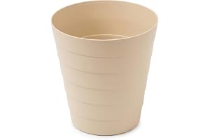 Sinoba Papperskorg 6105 soptunna papperskorg plast idealisk för barnrum kontor kök höjd 25 cm 9 l