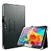 Produktbild Tab 4 10.1 Case,ULAK Samsung Galaxy Tab 4 10.1 Hülle Case - Ultra Schlank Superleicht Ständer Smart Shell Cover Schutzhülle Etui Tasche mit Auto Schlaf / Wach Funktion für Samsung Galaxy Tab 4 10.1 (Schwarz)