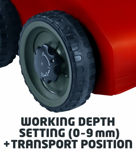 Einhell Elektro Vertikutierer-Lüfter RG-SA 1433 (1400 W, 33 cm Arbeitsbreite, 3-fach höhenverstellbar, 28 l, empfohlen für Flächen bis 400 m²) - 3