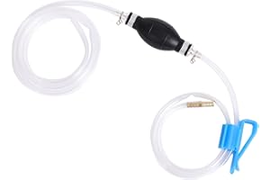 MYTHOSURGE Benzinpumpe Handpumpe, UmfüLlpumpe, Benzin Handpumpe, Handpumpe Wasser, Benzinpumpe FüR Kanister mit 2 strapazierfähigen PVC-Siphonschläuchen mit Schlauchklemme