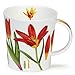 Produktbild DUNOON Lomond Romantische Floral Bone China Becher – Made in England - Wild Tulip