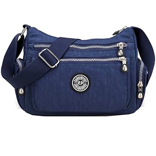 Amazon.co.uk navy blue cross body bag
