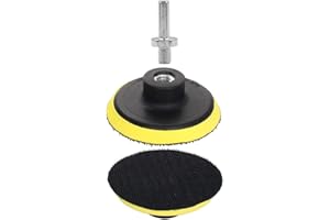 Utoolmart Schleifteller mit 80 mm Durchmesser, 2 Stück