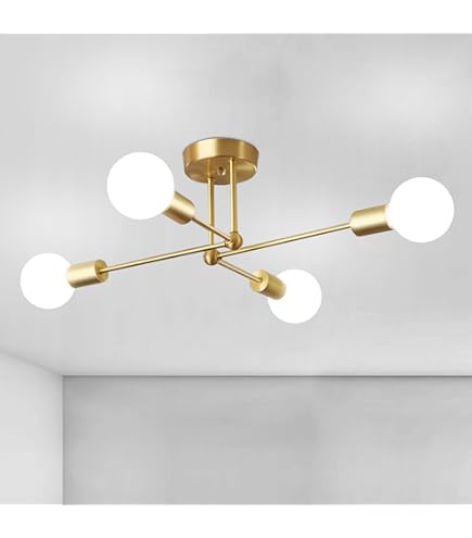 Hanglamp Hangende Plafondlamp Modernisme Vierkant Helder Gefacetteerd Kristalglas 4 Lichten E26 Verlichting voor Eetkamer Woonkamer Slaapkamer Hotel Restaurant, Kleur: Zwart
