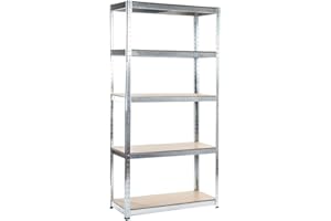 TMZ Heavy Duty Boltless Shelving Unit Garage Utility Home Storage Rack 1800x900x400MM
