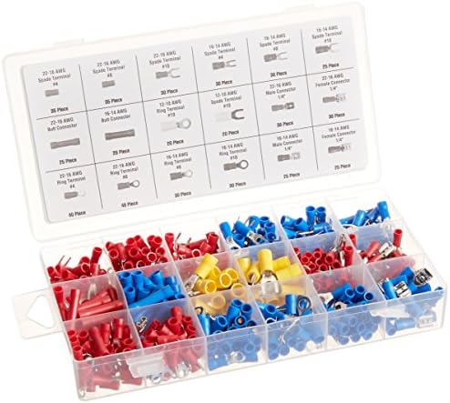 Storehouse 520 Piece Electrical Terminal Assortment With Storage Box