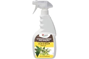 BERARDI | Olio di Neem RTU pronto all'uso spray 500 ml | Repellente naturale per piante contro insetti e parassiti nocivi | Puro e spremuto a freddo | 100% puro