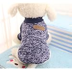 Idepet-Maglionecappottino-caldo-in-pile-per-cani-gatti-animali-domestici-S-M-L-rosa-e-grigio-S-rosa