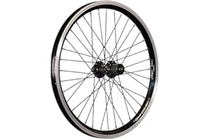 Taylor-Wheels 20 pollici ruota posteriore bici cerchio doppia camera 7-10 nero