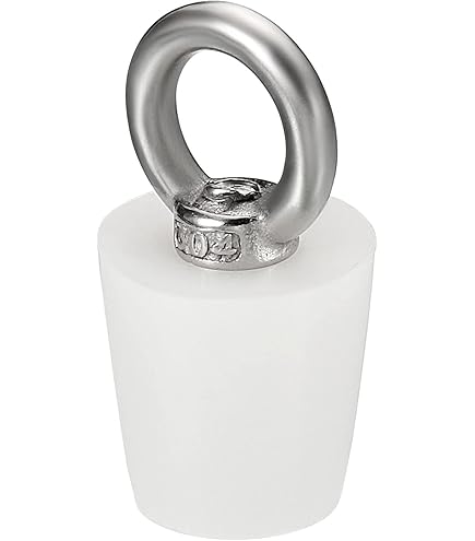 Sourcing Map Caoutchouc Conique Bouchon 25mm à 33mm Solide Essais