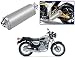 Auto Pearl Premium Quality High Performance Bike Exhaust Muffler Silencer Triangle Silver For - Motorcycle RS.2899.00
