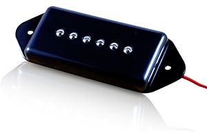 VANSON AlNiCo V P90 Dog Ear Single Coil Pickups, Neck, Black DE90 (Neck)