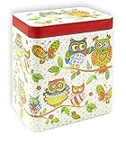 Dose Eulenfamilie 250 g Teedose Kaffeedose Büchse