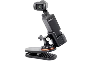 MAXCAM Supporto girevole per zaino compatibile con DJI Osmo Pocket 3