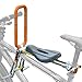 Produktbild GFFLYY Kinderfahrradsitz, tragbar, faltbar Ultralight Kinderfahrradträger-Kindersitz mit Handlauf für Cruiser-Fahrräder, City Shared Bikes Sattelkissen,Orange
