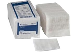 Covidien 4032 Kerlix Sponges, 12-Ply, 4" x 4" Size (Pack of 100)