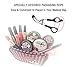 Stainless Steel Eyelash Curler, SUPRENT Perfect Magic Eye Eyelash Curler, Long-Lasting Rolling Up, Portable, No Pinching Eyelid, Makeup Tool Accessory, 5 Refill Rubber Pads