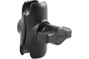 RAM MOUNTS® – RAM Short Double Douille Bras pour Boules 1"