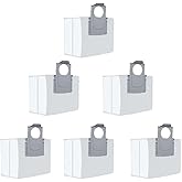 Lin Grup Roborock S8 Pro S8 Plus ve Maxv Ultra Ile Ile Uyumlu Toz Torbası - 6 Adet
