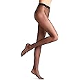 FALKE Women's Seidenglatt 15 DEN Tights Sheer Transparent Plain Shiny Resistant With Comfort Waistband And Non-Laddering Toes Fine Soft Yarn 1 Pair