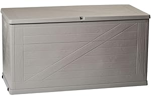 Toomax ART163COL Multibox Coffre de rangement polypropylène Gris/Gris clair 420 L