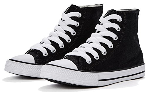 Preisvergleich Produktbild SG FOOTPRINTS Hohe Kinder Canvas Sneaker (33, Schwarz)