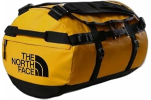 The North Face Unisex Base Camp 50L Duffel, Summit Gold/Tnf Black/N, S