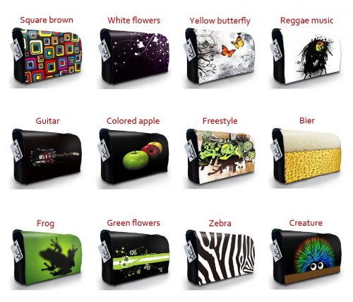 MySleeveDesign Messenger Bag Laptoptasche Notebooktasche mit Tragegurt für 13… - 8
