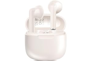 AsiceSound Ecouteurs Bluetooth sans Fil, Écouteurs sans Fil Bluetooth 5.3 avec ENC Réduction Casque Bluetooth Hi-FI Son Stéréo, Contrôle Tactile, 46 Heures Durée de Lecture